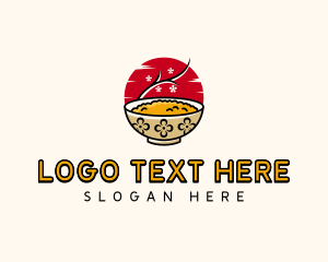 Japanese Rice Bowl logo design