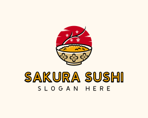 Japanese Rice Bowl logo design