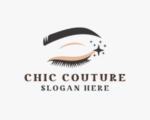 Beauty Eyelash Salon logo design