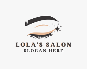 Beauty Eyelash Salon logo design