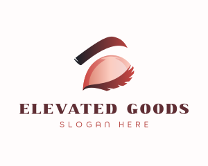 Beauty Eyelash Eyes logo design