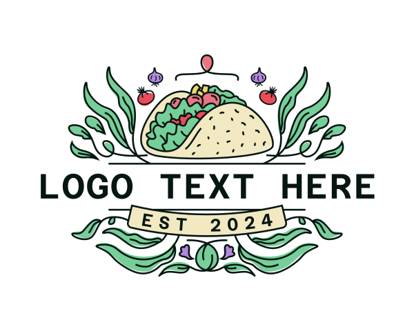 Burrito logo example 2