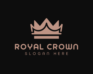 Beauty Pageant Tiara logo design