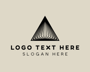 Corporate Agency Pyramid logo design