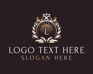 Luxury Royal Crest logo design