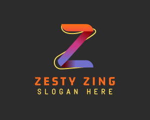 Modern Business Letter Z logo design