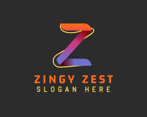 Modern Business Letter Z logo design