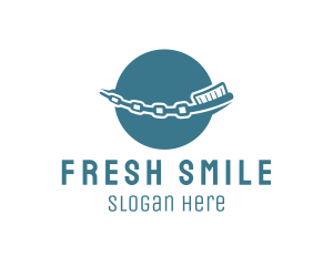 Dental Braces Toothbrush logo