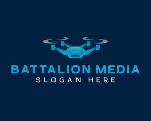 Surveillance Drone Camera logo design