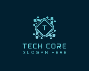 Cyber Software App logo design