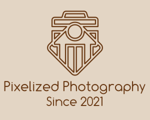 Minimalist Housing Photography logo design