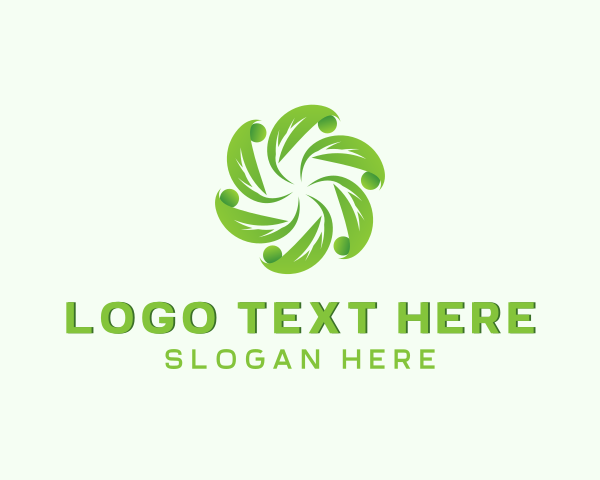 Micro Herb logo example 4