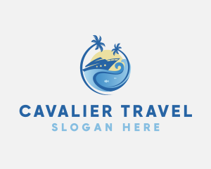 Travel Yacht Tourism logo design