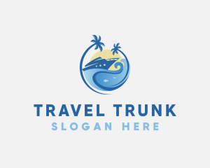 Travel Yacht Tourism logo design