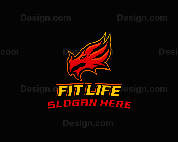 Dragon Creature Esports Logo