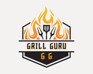 Grilled Barbecue Restaurant  logo