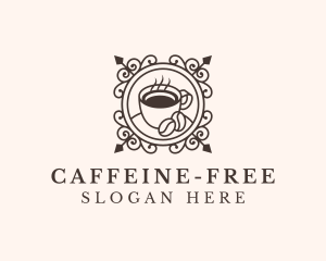 Decorative Coffee Mug logo design