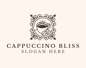 Decorative Coffee Mug logo design