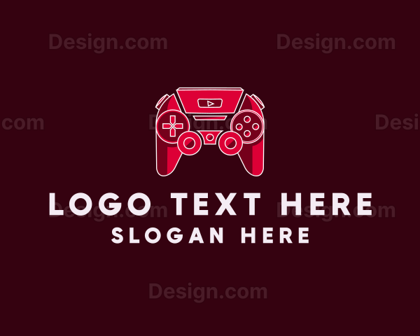 Video Game Console Controller Logo