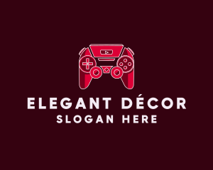 Video Game Console Controller logo design