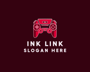 Video Game Console Controller logo design