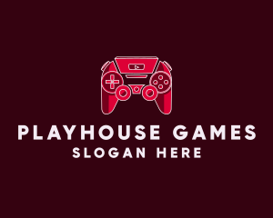 Video Game Console Controller logo design