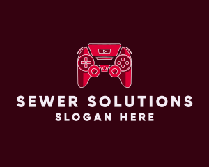 Video Game Console Controller logo design