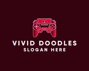 Video Game Console Controller logo design