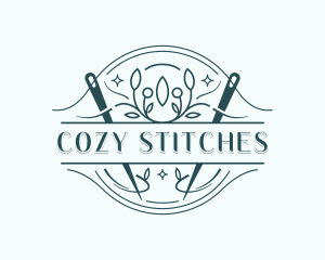 Stitching Embroidery Tailor logo design