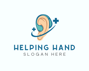 Medical Hearing Aid Device logo design