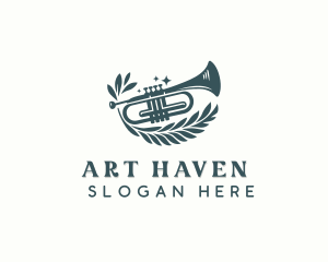 Trumpet Musical Performer Logo