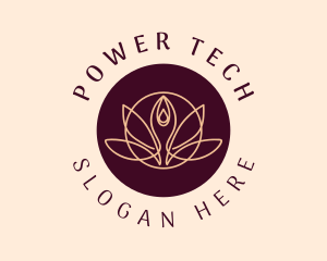 Wellness Yoga Lotus logo