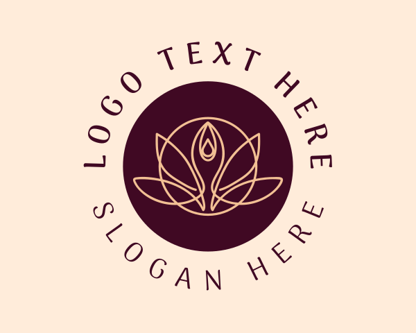 Wellness Yoga Lotus logo