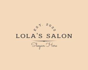 Generic Salon Business logo design