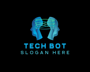 Artificial Intelligence Technology logo design