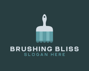 Paint Brush Tool logo design