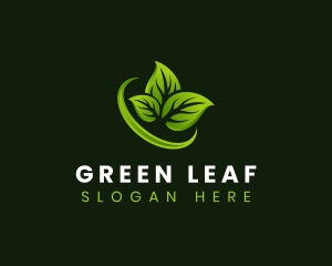 Leaf Landscaping Botanical logo design