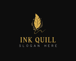 Writer Feather Quill logo