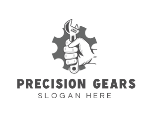 Spanner Gear Handyman logo design