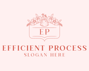 Bakery Strawberry Cake logo design