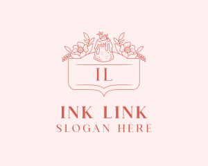 Bakery Strawberry Cake logo design