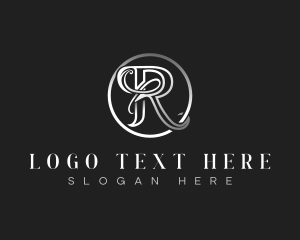 Luxury Regal Letter R logo