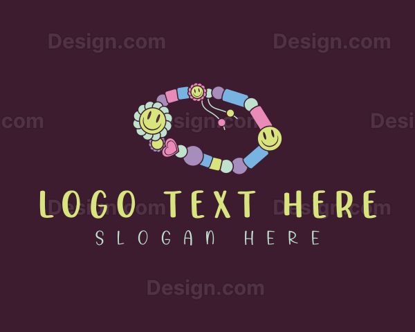 Smiley Beads Bracelet Logo