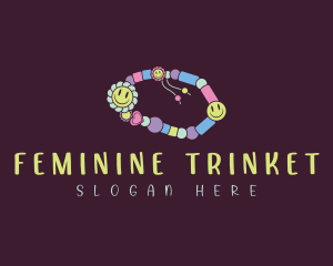 Smiley Beads Bracelet logo design