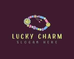 Smiley Beads Bracelet logo design