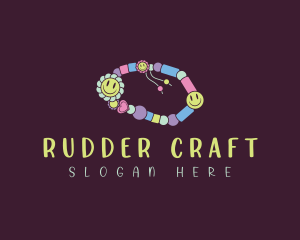 Smiley Beads Bracelet logo design