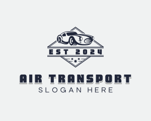 Muscle Car Transportation logo design