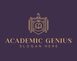 Academic University Tutor logo design