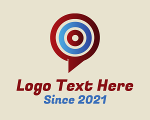 App - Target Chat App logo design