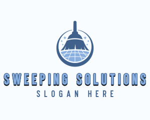 Housekeeper Broom Cleaner logo